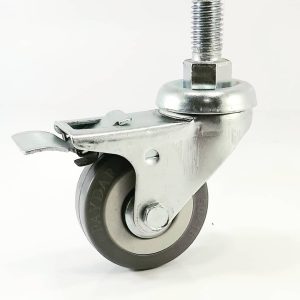 چرخ بیمارستانی پیچی 5.5 ترمزدار ایرانی