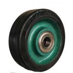 چرخ تک چدنی لاستیکی سایز (13)