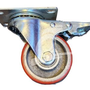 چرخ پلی یورتان(چدنی) گردان وارداتی سایز 75 * انحصاری *