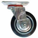 چرخ ورقی وارداتی گردان و ترمزدار سایز (7.5)