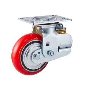 چرخ های فنر دار پلی یورتان گردان سایز ( 125 ) ^ انحصاری گروه چرخ صنعت پناهی ^