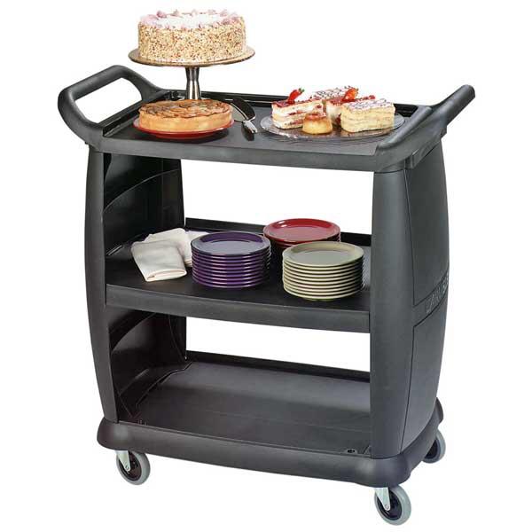 ترولی پلاستیکی دو طرف بسته